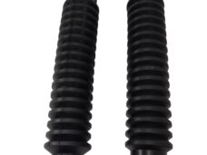 Zwarte voorvorkrubber set 22cm voor Gilera Citta en Piaggio Citta