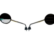 Vespa LX chromen spiegelset origineel model links en rechts M8