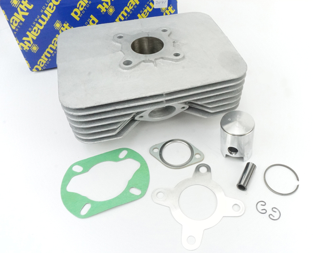 Parmakit aluminium tuning cilinderkit 38mm 50cc lange slag voor Sachs RS en Hercules Prima