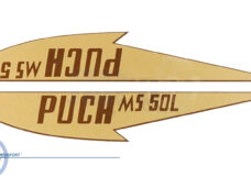 Puch Tanktransfer Set Puch Goud Ms50l Tank Transfer Sticker