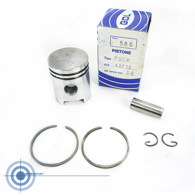 PUCH MAXI Zuiger 38mm 50cc GOL Zuigerveer 2mm NOS - New Old Stock