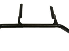 Zwarte voetsteun steppenbalk voor Yamaha FS1 onderbouw frame