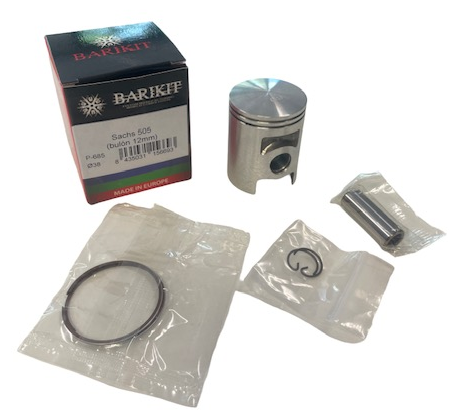 Barikit zuiger 38,5mm met 12mm pen voor Sachs 505 5-versnellingen