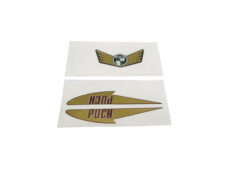 Puch stickerset embleem in klassiek 1961-design voor brommer