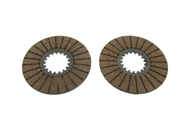 Koppelingsplaatset 3,6mm staal voor Sachs 50/2 50/3 50/4 bromfietsmotor