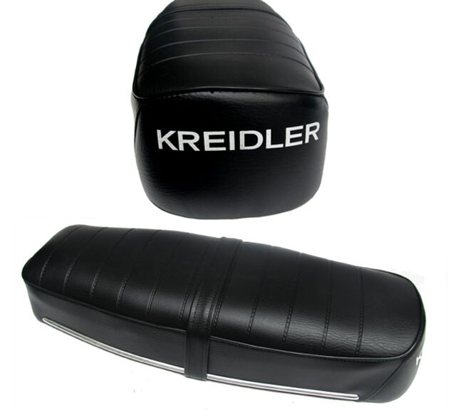 Zwart buddyseat 27.94.93 voor Kreidler RMC RS Florett 1975-1982