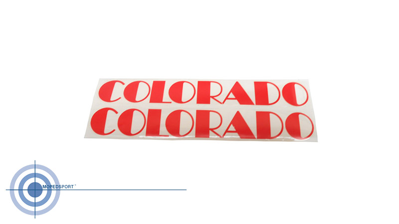 Tankstickerset voor Puch Colorado replica embleem 357.1.22.228.1