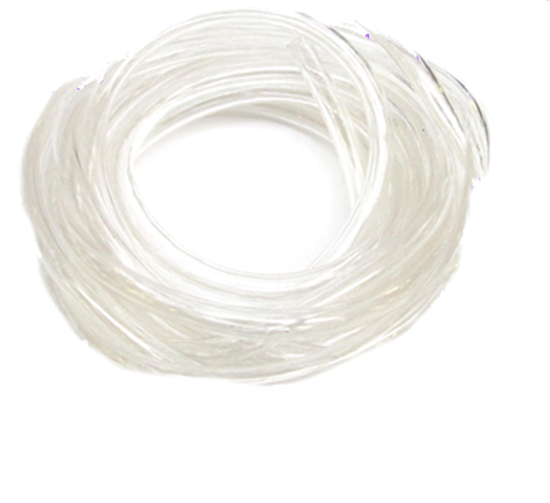 Universeel Scooter Bromfiets Benzineslang 6mm Rol 5 Meter Doorzichtig / Transparant Slang 6mmx8mm