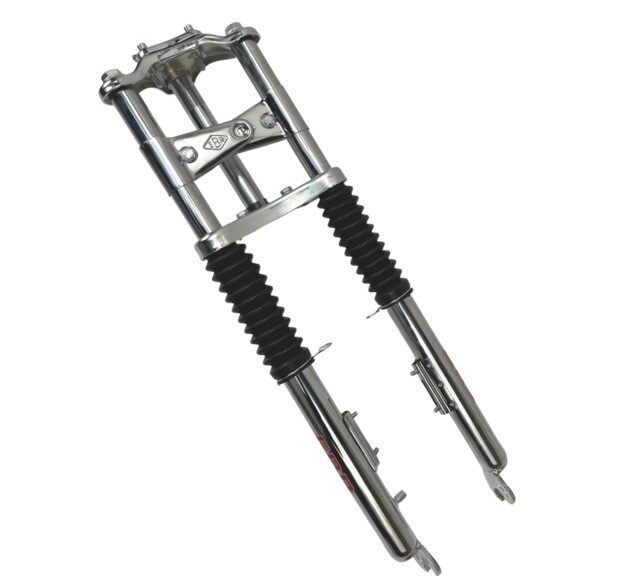 Chromen EBR voorvork voor Tomos A3 en A35 oud model