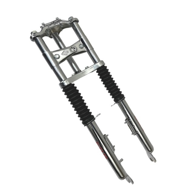 Chromen EBR voorvork voor Tomos A3 en A35 oud model