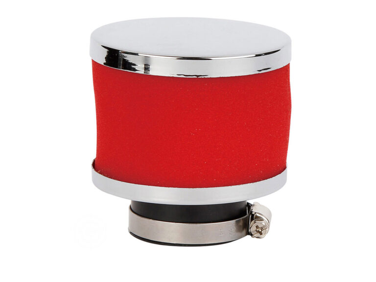 Universele rode powerfilter 35mm voor brommer en scooter carburateur