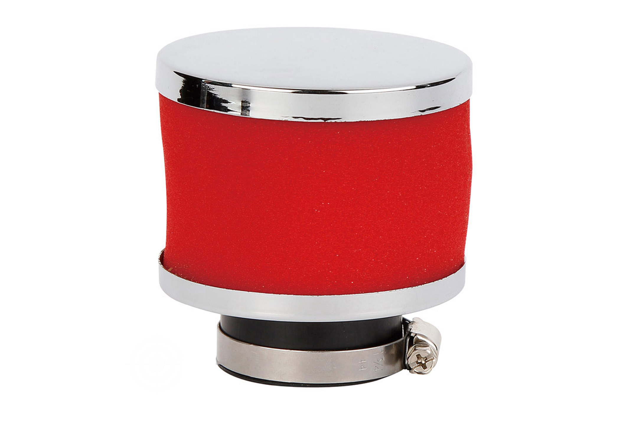 Universele rode powerfilter 35mm voor brommer en scooter carburateur