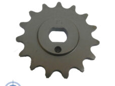 Voorkettingwiel 15 tanden 1/4 inch 420 voor Kreidler brommer met 3 of 4 versnellingen