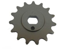 Voorkettingwiel 15 tanden 1/4 inch 420 voor Kreidler brommer met 3 of 4 versnellingen