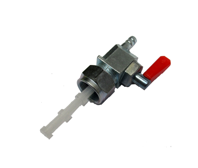 Benzinekraan M16x1 met 6mm slang voor Kreidler Sachs Puch brommer