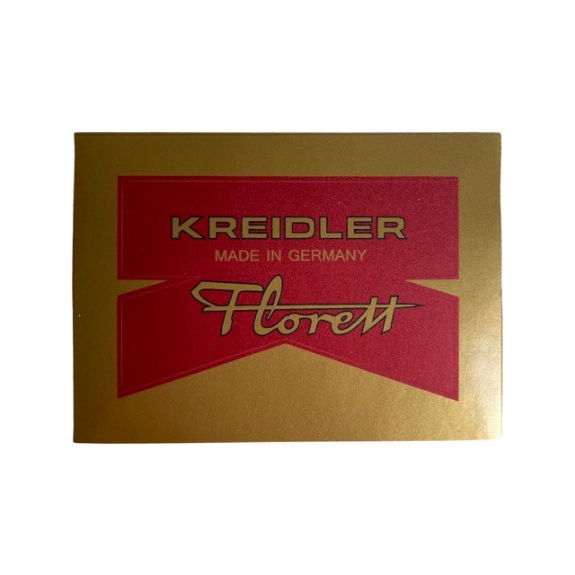 Kreidler Sticker Achterspatbord Rood / Goud