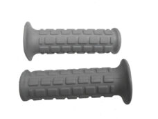 Lusito handvattenset grijs rubber 22/24mm 110mm voor Tomos Puch Kreidler
