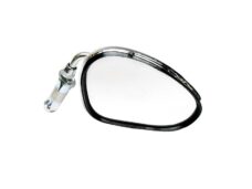 Chromen Bumm 913/4VL spiegel links voor klassieke brommer stuurmontage