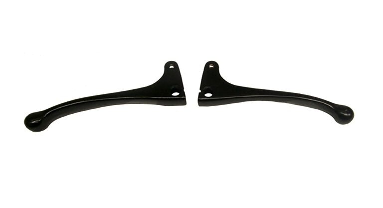 Handelset zwart links en rechts voor Puch Maxi Tomos A3 Honda Camino