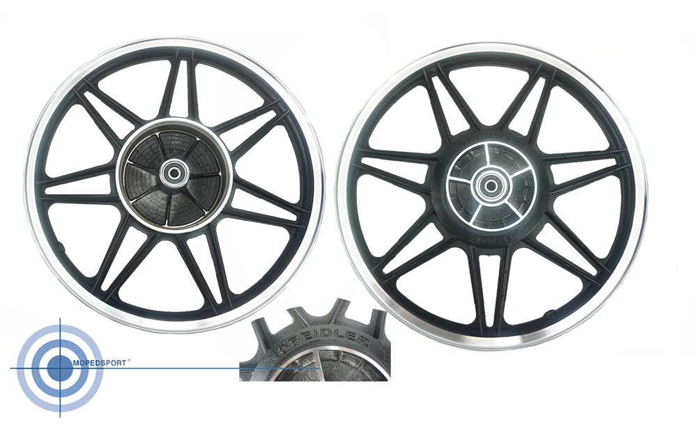 Kreidler Wiel Achter Gegoten Kreidler Kwaliteit 160mm Achterwiel 67.24.95 Velg