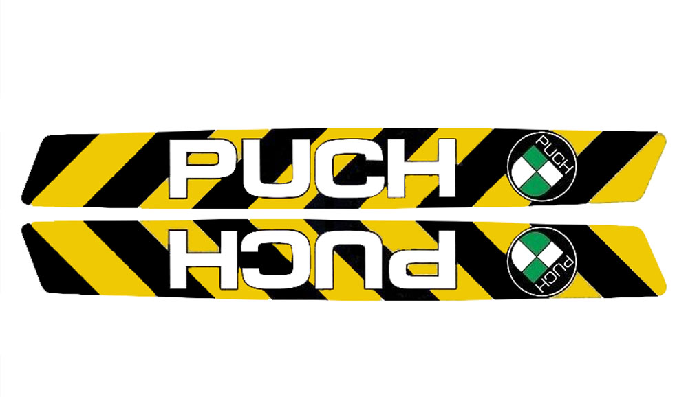 Puch Maxi tanktransferset Puch Maxi ''hazzard'' sticker set