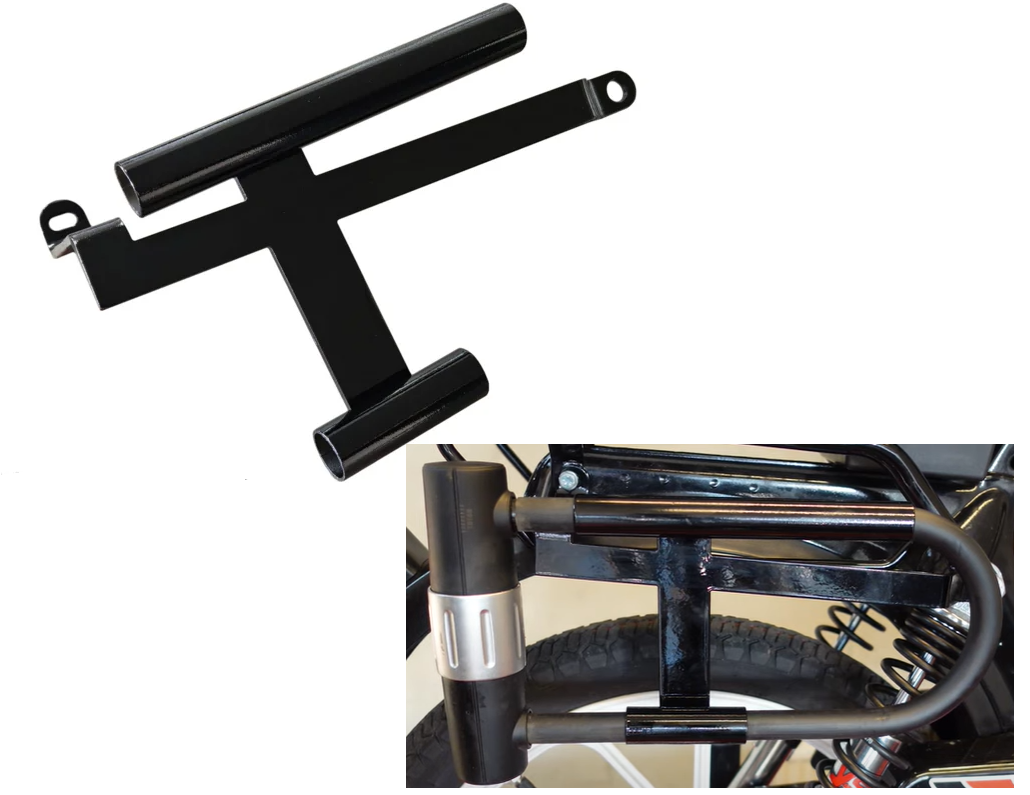 Tomos A35 U-slothouder Zwart Frame Montage A35 180x320 Bevestigen Op Orginele Boutgaten Slot (made In Eu)