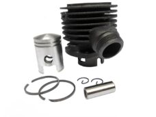 Sachs cilinder en zuiger 38mm 50cc gietijzer geforceerde koeling