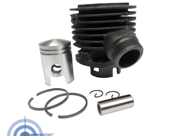 Sachs cilinder en zuiger 38mm 50cc gietijzer geforceerde koeling