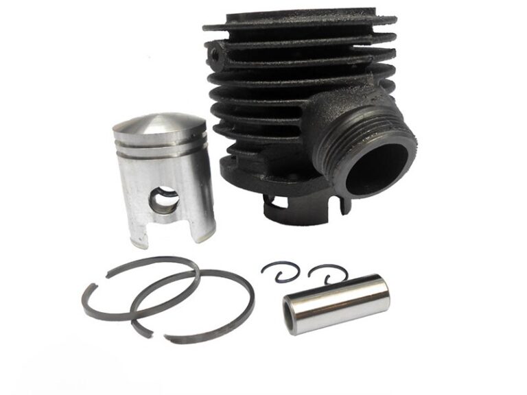 Sachs cilinder en zuiger 38mm 50cc gietijzer geforceerde koeling