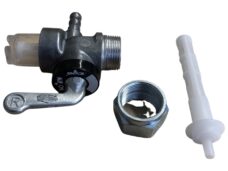 Karcoma benzinekraan M16x1 haaks voor Kreidler en Puch MV