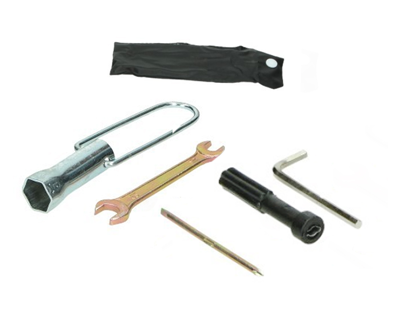 Mini steeksleutel 10-13mm onboard gereedschap voor brommer en scooter