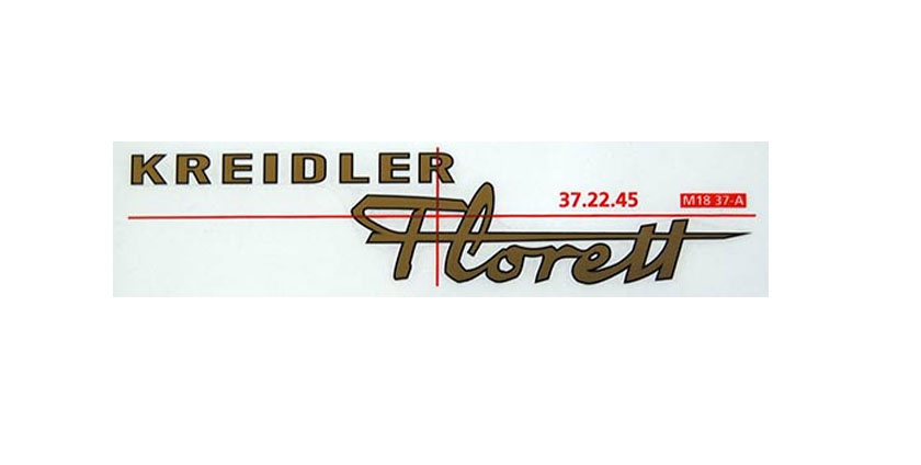 Frametransfer goud zwart voor Kreidler Florett 37.22.45 set