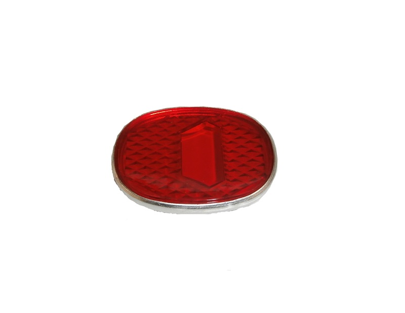Rood achterlichtglas Hella-model voor Puch MS MV VS DS bromfiets