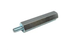 Afstandstuk motorscherm links 59mm voor Kreidler Florett 47.73.10