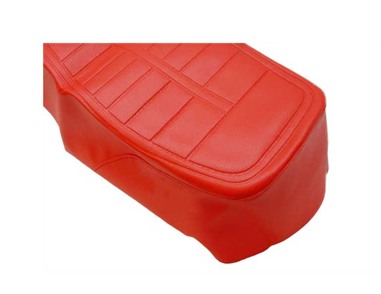 Rood buddydek overtrek voor Yamaha DT 50 MX bromfiets