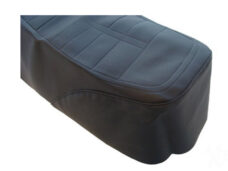 Zwarte buddyseat hoes voor Yamaha DT en MX 50 brommer