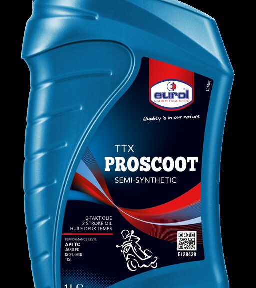 Scooter Olie Ttx,eurol, Proscoot, Synthetisch Voor 2takt 1l.
