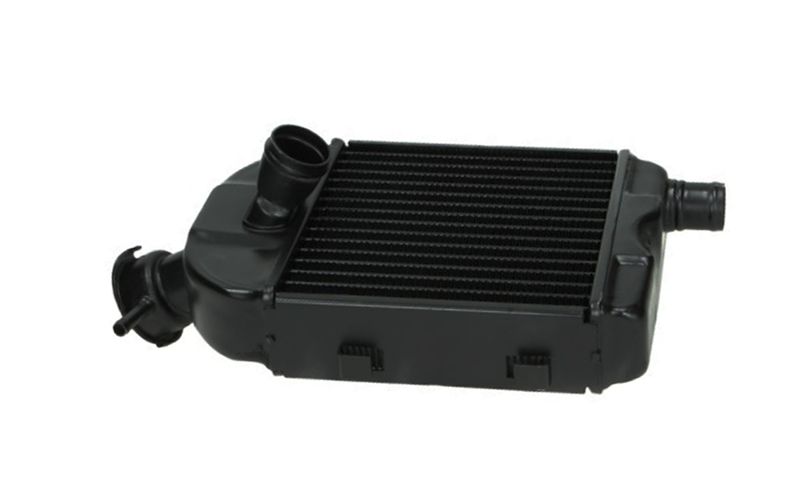 Aluminium radiateur Z530-10.607 voor watergekoelde Zundapp 529/530 KS50 LC