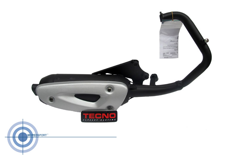 Tecno 2-takt uitlaat voor Sym DD50 Double Disk 50cc scooter