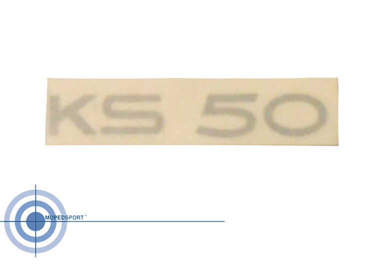 Zündapp KS50 tankdekselsticker replica 1968 tot 1974