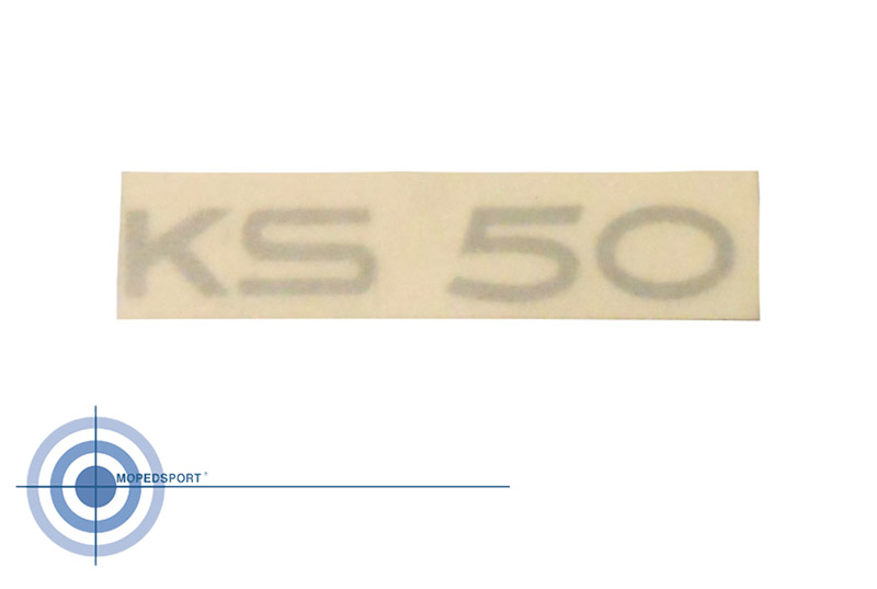 Zündapp KS50 tankdekselsticker replica 1968 tot 1974