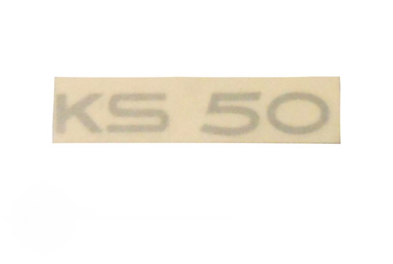 Zündapp KS50 tankdekselsticker replica 1968 tot 1974