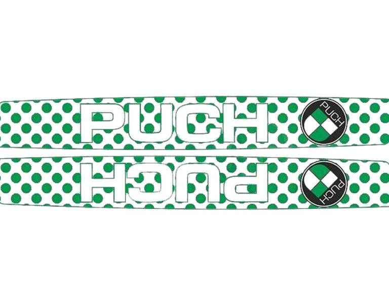 Puch Maxi Tanktransferset Puch Maxi ''green Dots'' Stickerset