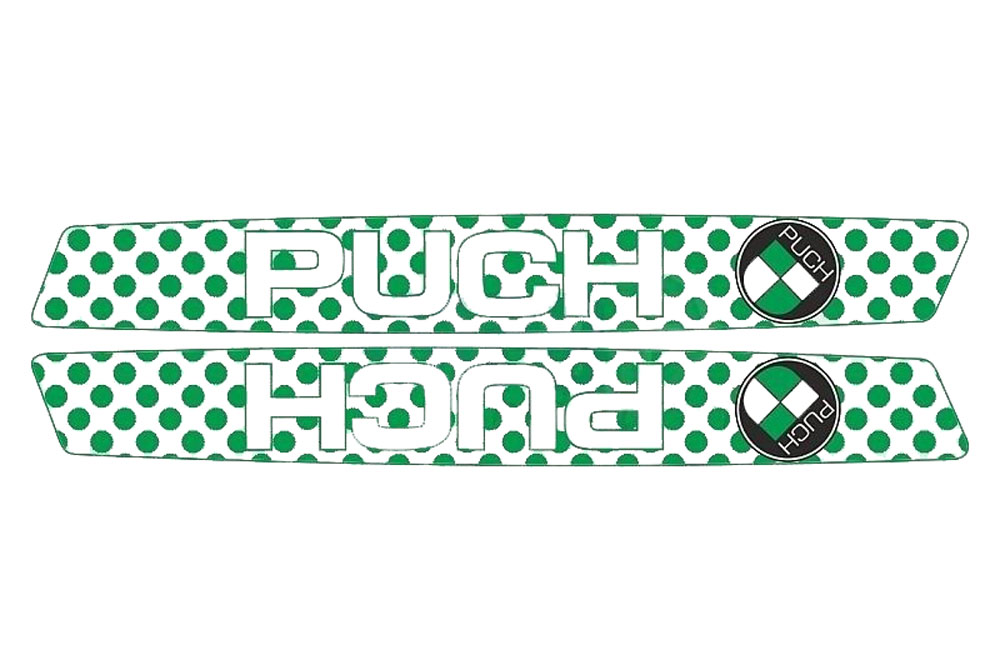 Puch Maxi Tanktransferset Puch Maxi ''green Dots'' Stickerset