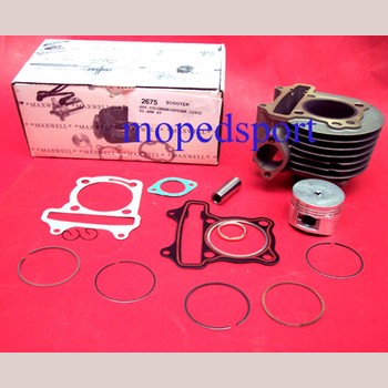 Scooter Cylinder Kolv 150cc 57mm Aluminium Maxwell