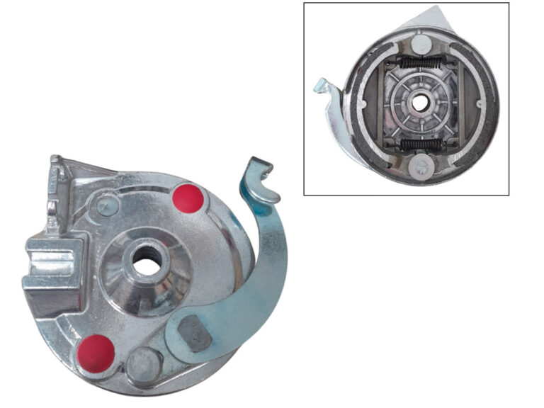 Complete remankerplaat voor Puch Maxi voorwiel met 11mm asgat