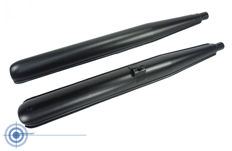 Morini Bromfiets Uitlaat Zwart Automaat 22mm Morini