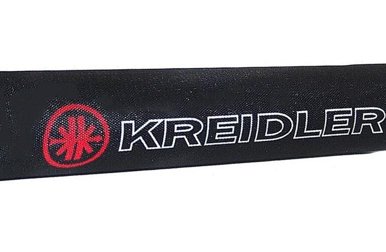 KREIDLER Stuurrol zwart / rood / wit