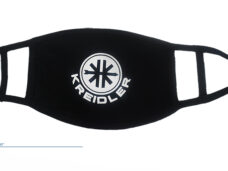 Universeel Mondkapje Zwart Met Kreidler Logo Wasbaar