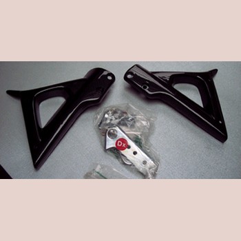 Piaggio Typhoon/tph Voorspatbordsteun Set Carbonlook Frame Delen